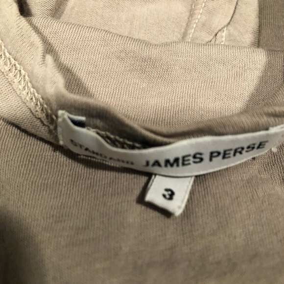 James Perse Tee. size 3 taupe - Picture 2 of 4